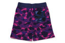 CRAZY CAMO SHARK SWEAT SHORTS