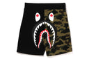1ST CAMO BACK SHARK SWEAT SHORTS