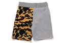 1ST CAMO BACK SHARK SWEAT SHORTS