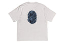 WILD LEOPARD PATTERN APE HEAD RELAXED FIT TEE