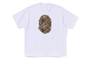 WILD LEOPARD PATTERN APE HEAD RELAXED FIT TEE