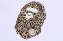 WILD LEOPARD PATTERN APE HEAD RELAXED FIT TEE
