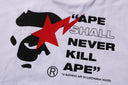 BAPE STA APE FACE RELAXED FIT TEE